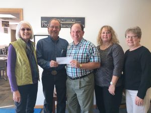 Insurance company donates $3,000 to HCF