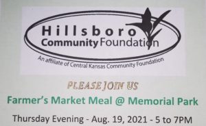 HCF Hosts Farmers Market Meal