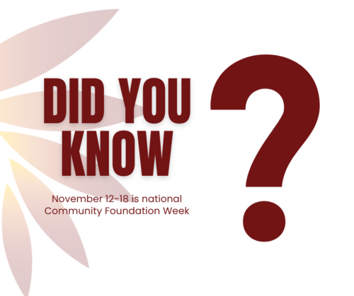 National Community Foundation Week